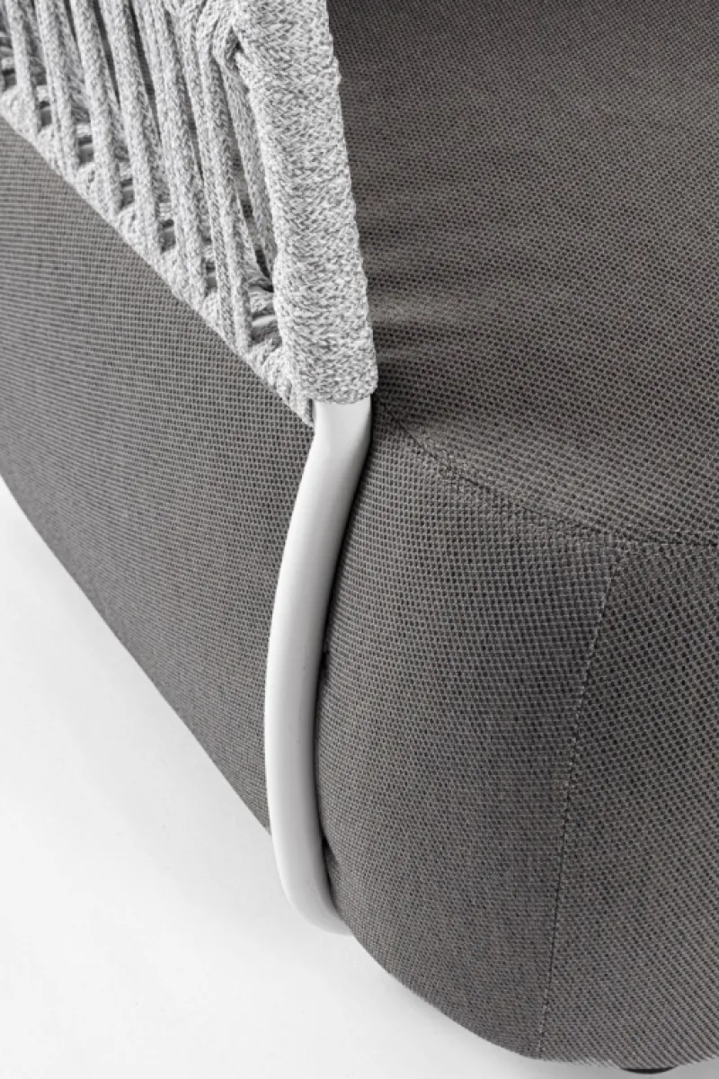 Best Bizzotto POLTRONA BIANCO/GRIGIO - PALMER