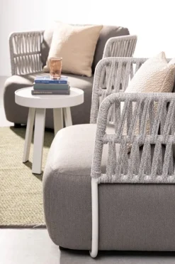 Best Bizzotto POLTRONA BIANCO/GRIGIO - PALMER