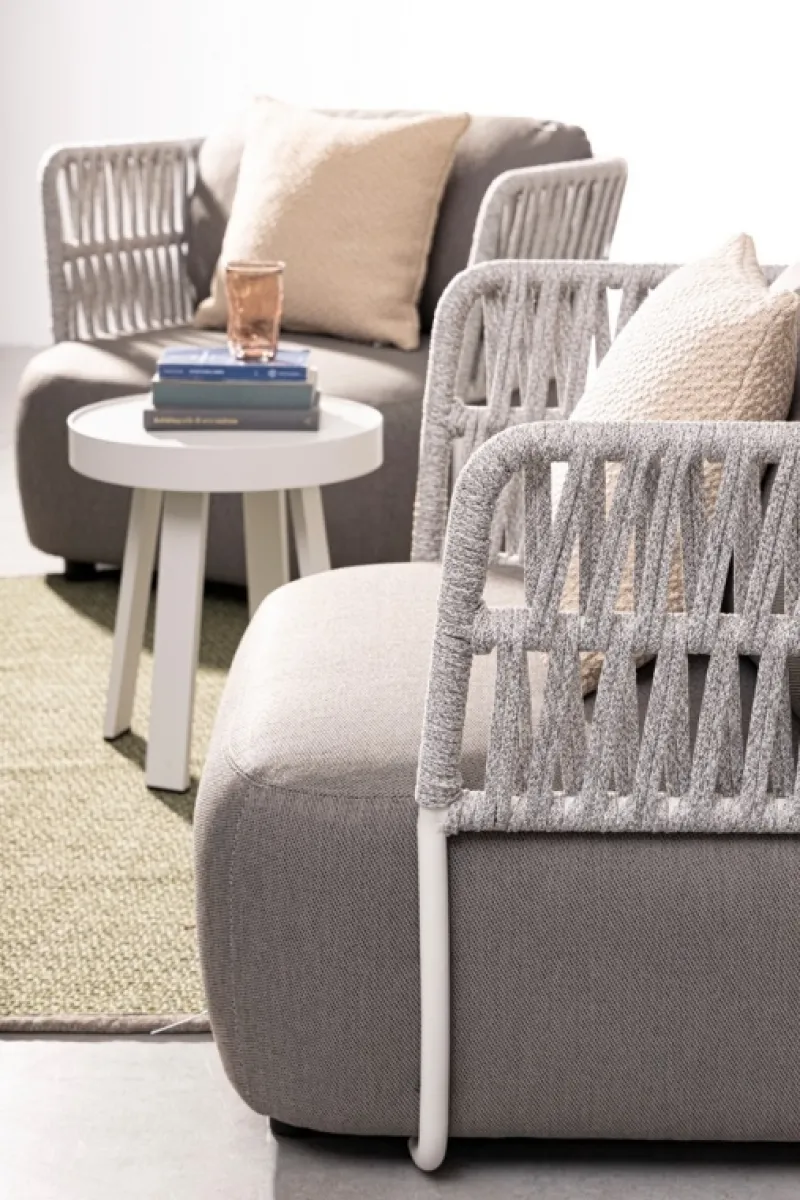 Best Bizzotto POLTRONA BIANCO/GRIGIO - PALMER