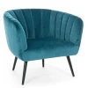 Outlet Bizzotto POLTRONA BLU PAVONE - AVRIL