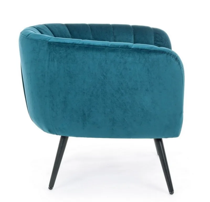 Outlet Bizzotto POLTRONA BLU PAVONE - AVRIL