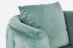 Hot Bizzotto POLTRONA BLU TURCHESE - TENBURY