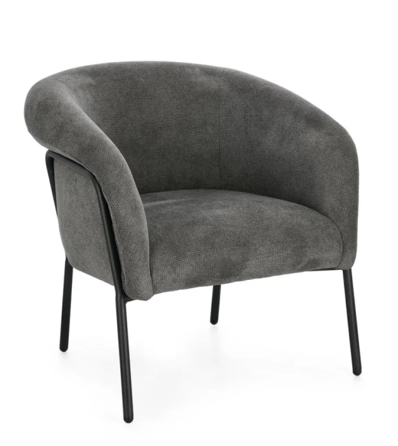 Online Bizzotto POLTRONA CAMILA GRIGIO SCURO