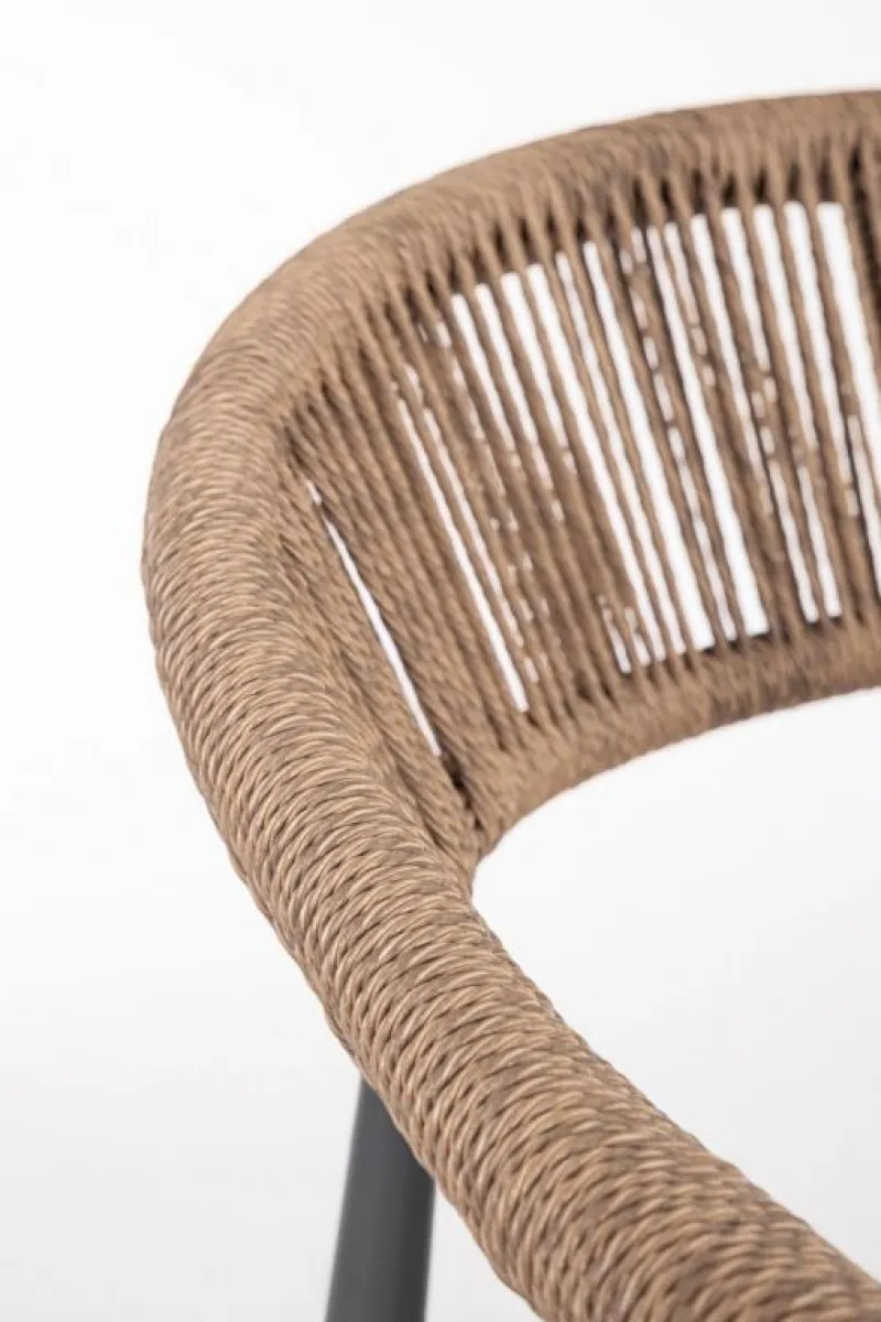 Clearance Bizzotto POLTRONA C-BR C-C JANDIA ANTRAC/NATURAL