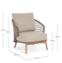 Online Bizzotto POLTRONA C-C EULARIA