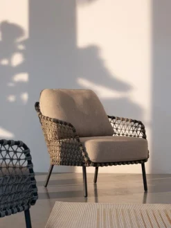 Outlet Bizzotto POLTRONA C-C IVISSA ANTRACITE