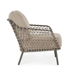 Outlet Bizzotto POLTRONA C-C IVISSA ANTRACITE