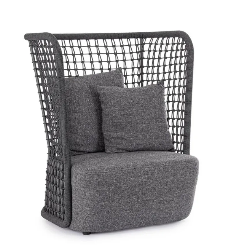 Clearance Bizzotto POLTRONA C-C KOLLAR ANTRACITE