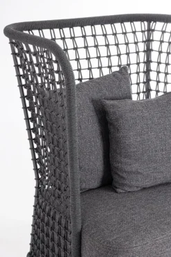 Clearance Bizzotto POLTRONA C-C KOLLAR ANTRACITE