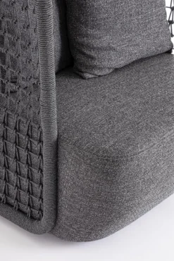 Clearance Bizzotto POLTRONA C-C KOLLAR ANTRACITE