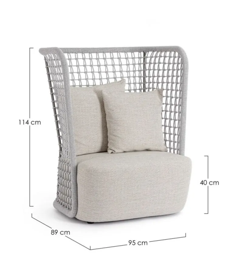 Outlet Bizzotto POLTRONA C-C KOLLAR ARTIC