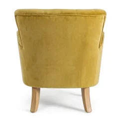 Outlet Bizzotto POLTRONA COLOR SENAPE - ORLINS