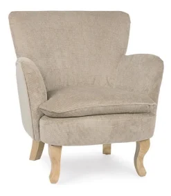 Bizzotto POLTRONA COLOR TORTORA - CHENILLE