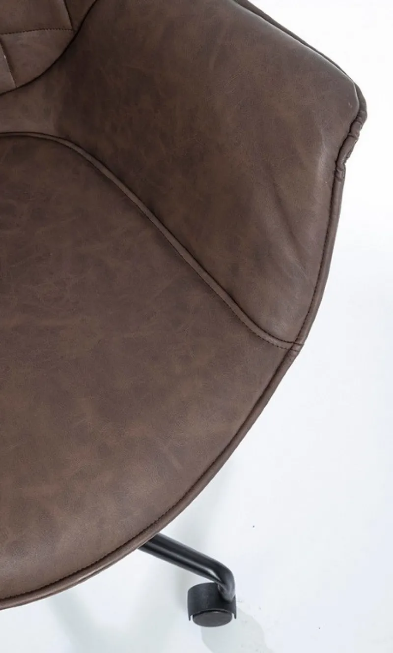 Bizzotto POLTRONA DA UFFICIO MARRONE - JOSHUA