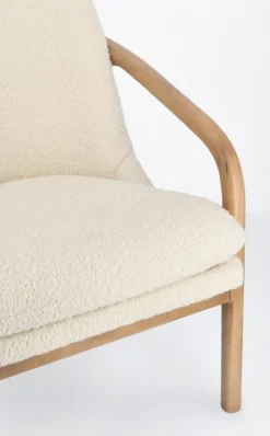 Sale Bizzotto POLTRONA EFFETTO BOUCLE' PURE - ELAIDE