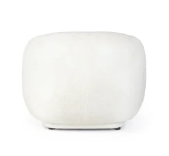 New Bizzotto POLTRONA EFFETTO BOUCLE' BIANCO - TECLA