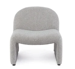 Best Bizzotto POLTRONA EFFETTO BOUCLE' GRIGIO - BASSILLA