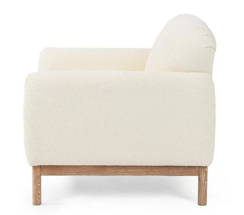 Online Bizzotto POLTRONA EFFETTO BOUCLE' NATURALE - DETROIT