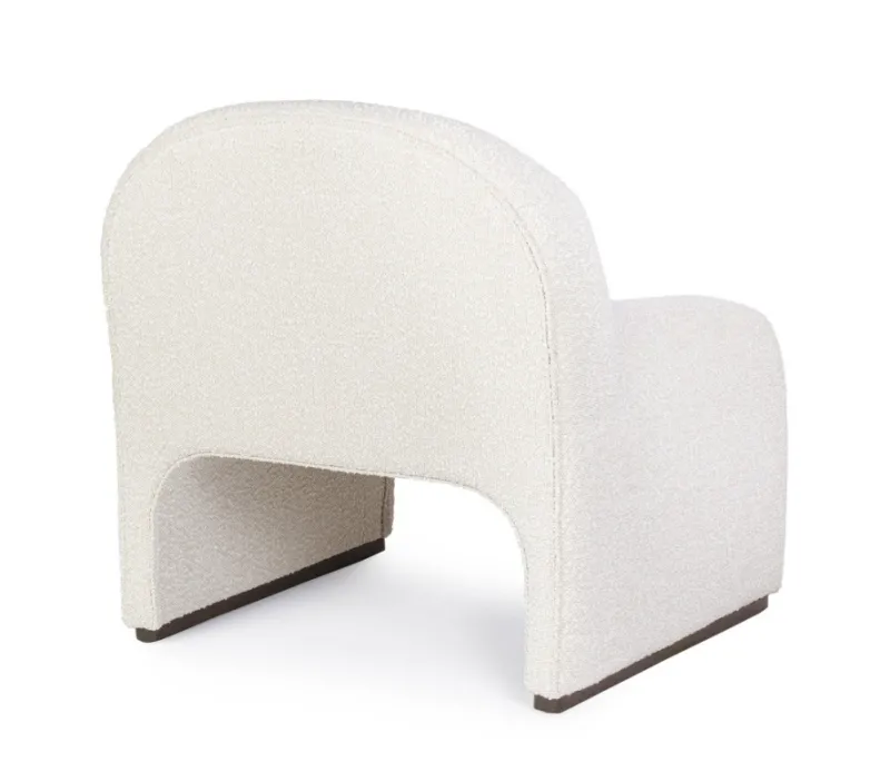 Sale Bizzotto POLTRONA EFFETTO BUCLE' NATURALE - BASSILLA