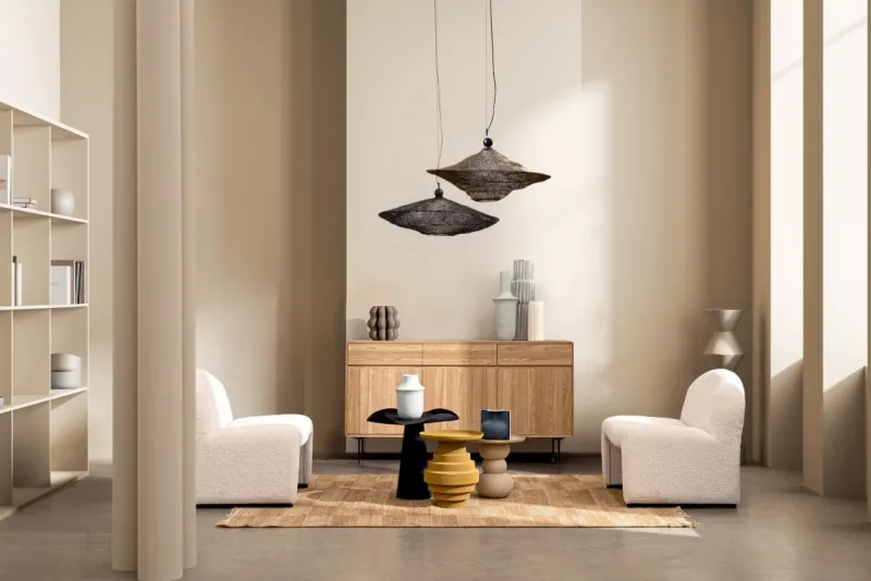 Sale Bizzotto POLTRONA EFFETTO BUCLE' NATURALE - BASSILLA