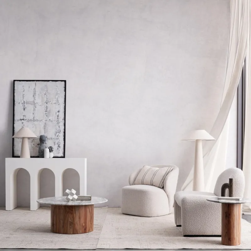 Sale Bizzotto POLTRONA EFFETTO BUCLE' NATURALE - BASSILLA