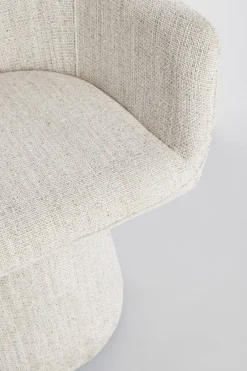 Discount Bizzotto POLTRONA GIREVOLE COLOR GHIACCIO - LOTTIE