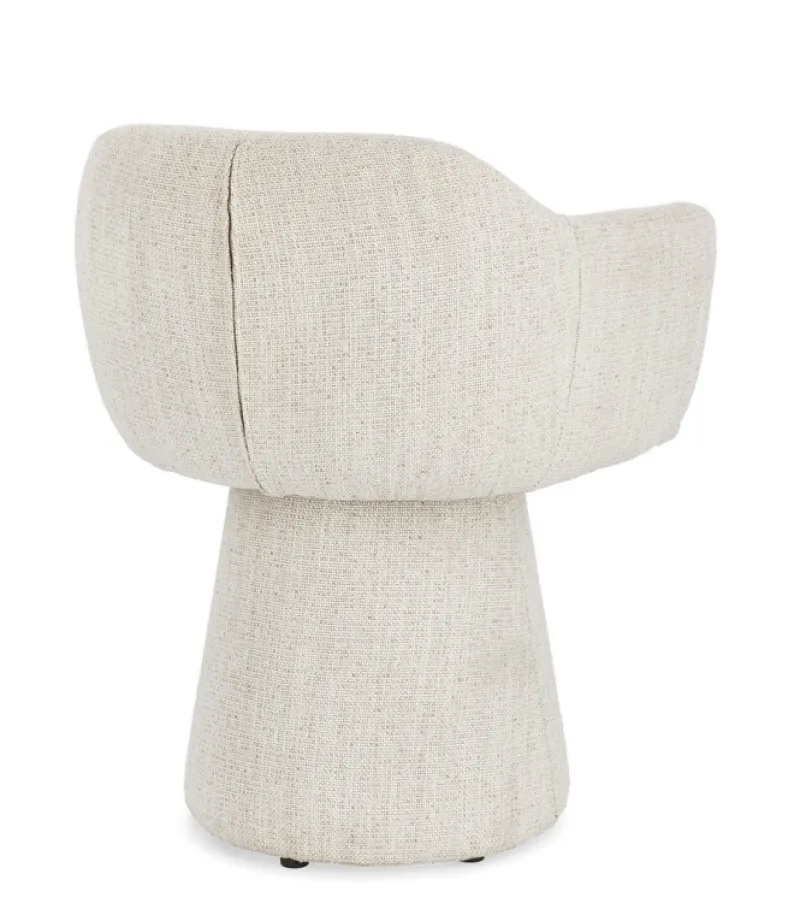 Discount Bizzotto POLTRONA GIREVOLE COLOR GHIACCIO - LOTTIE