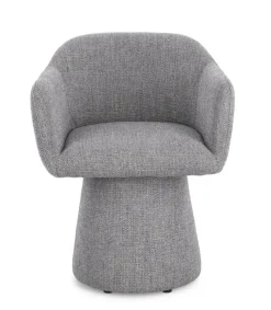 New Bizzotto POLTRONA GIREVOLE GRIGIO SCURO - LOTTIE