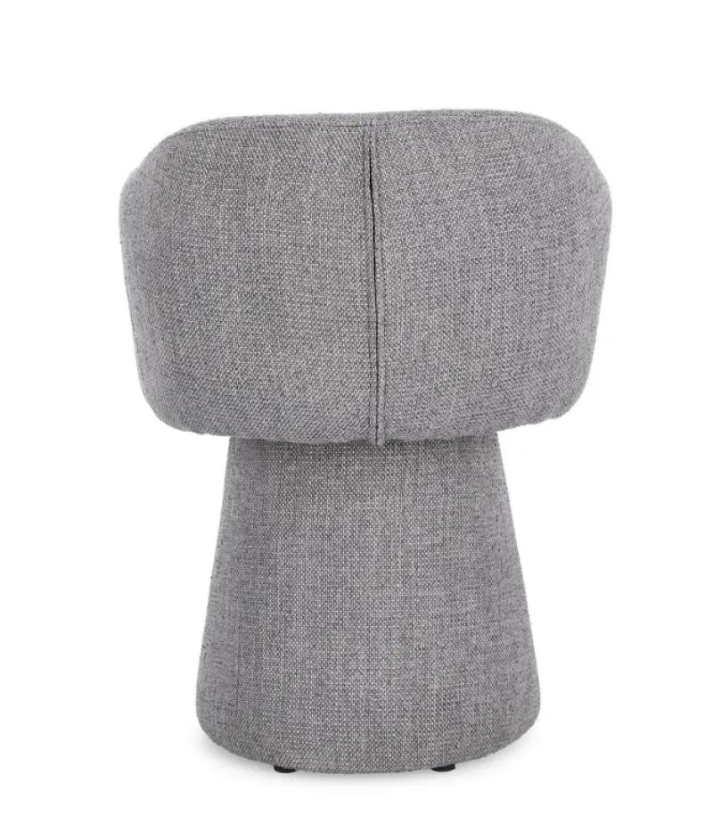 New Bizzotto POLTRONA GIREVOLE GRIGIO SCURO - LOTTIE