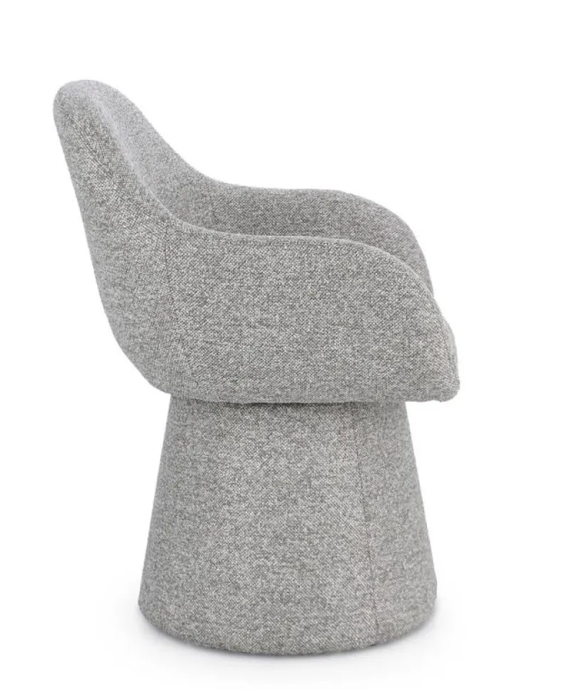 Clearance Bizzotto POLTRONA GIREVOLE ANTARA GRIGIO