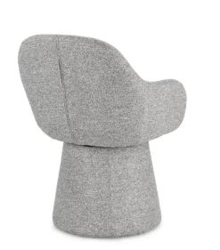 Clearance Bizzotto POLTRONA GIREVOLE ANTARA GRIGIO