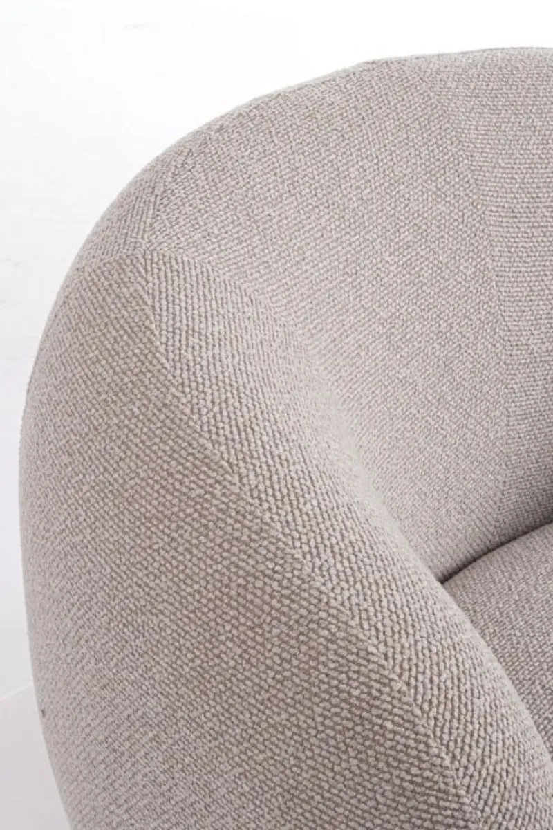 Bizzotto POLTRONA GIREVOLE BRITTANY NATURALE