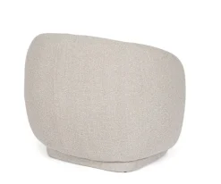 Bizzotto POLTRONA GIREVOLE BRITTANY NATURALE