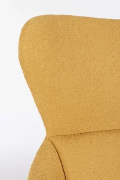 Online Bizzotto POLTRONA GIREVOLE HAILEY SENAPE