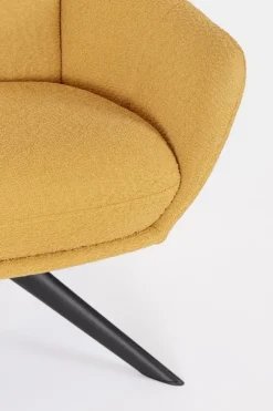 Online Bizzotto POLTRONA GIREVOLE HAILEY SENAPE