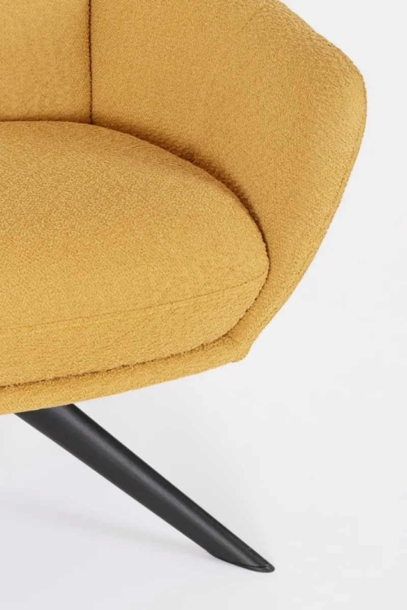 Online Bizzotto POLTRONA GIREVOLE HAILEY SENAPE