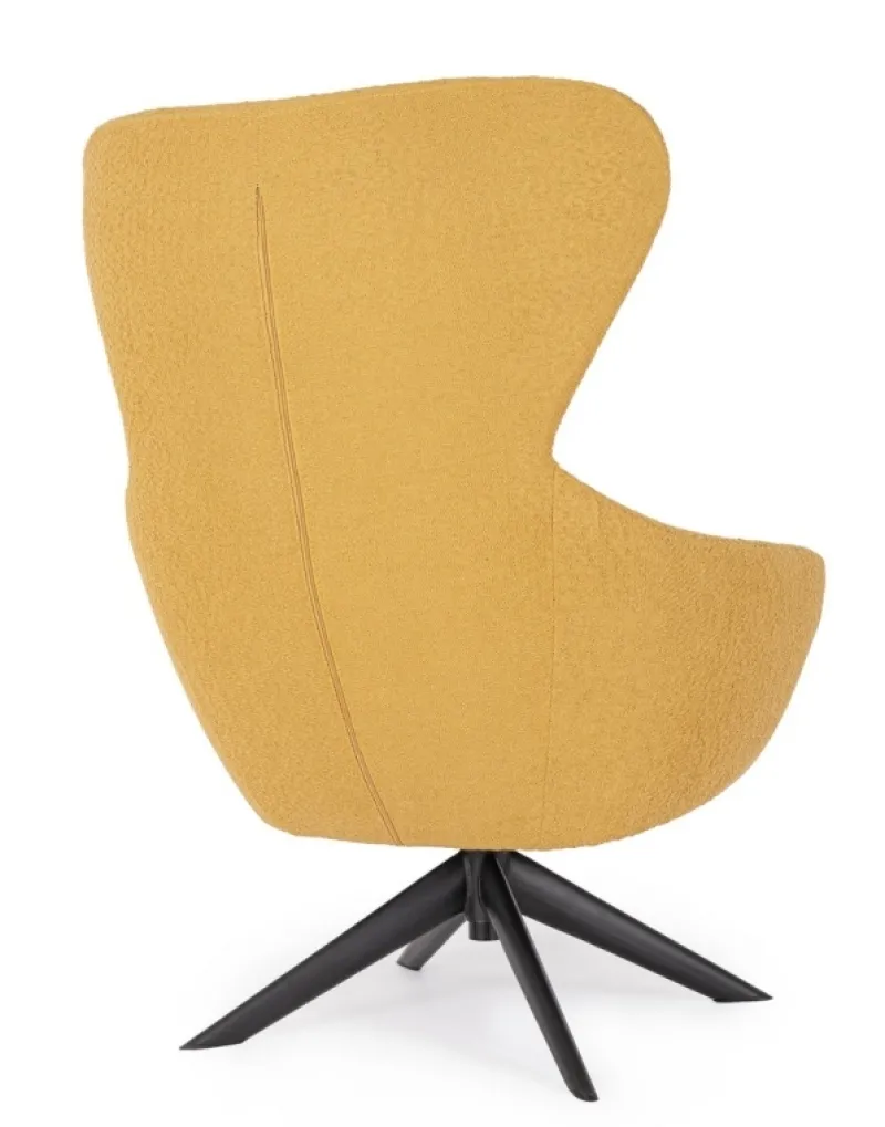 Online Bizzotto POLTRONA GIREVOLE HAILEY SENAPE