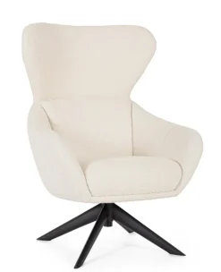 Online Bizzotto POLTRONA GIREVOLE HAILEY SNOW