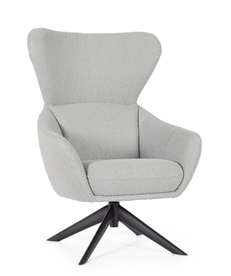 Sale Bizzotto POLTRONA GIREVOLE HAILEY GRIGIO