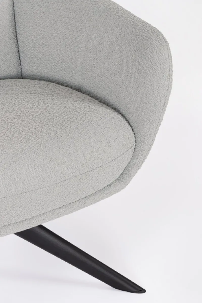 Sale Bizzotto POLTRONA GIREVOLE HAILEY GRIGIO