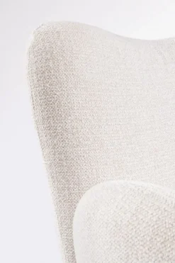 Bizzotto POLTRONA GIREVOLE HARPER BIANCO