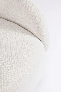 Bizzotto POLTRONA GIREVOLE HARPER BIANCO