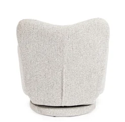 Clearance Bizzotto POLTRONA GIREVOLE HARPER GRIGIO CHIARO