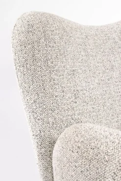 Clearance Bizzotto POLTRONA GIREVOLE HARPER GRIGIO CHIARO