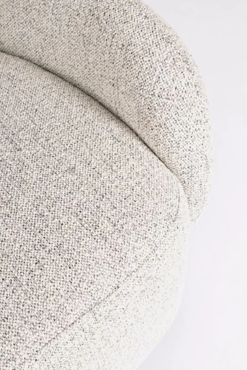 Clearance Bizzotto POLTRONA GIREVOLE HARPER GRIGIO CHIARO