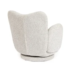 Clearance Bizzotto POLTRONA GIREVOLE HARPER GRIGIO CHIARO
