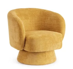 Best Bizzotto POLTRONA GIREVOLE JULIENNE SENAPE