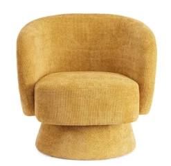 Best Bizzotto POLTRONA GIREVOLE JULIENNE SENAPE