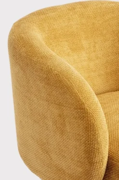 Best Bizzotto POLTRONA GIREVOLE JULIENNE SENAPE