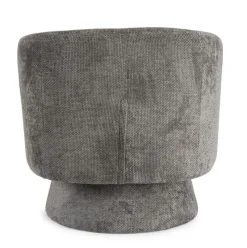 Bizzotto POLTRONA GIREVOLE JULIENNE GRIGIO SCURO